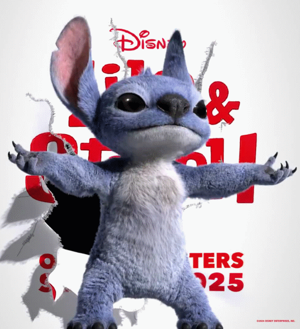 莉萝和史迪仔来啦！迪士尼真人电影《星际宝贝》定档2025年5月23日北美上映封面图